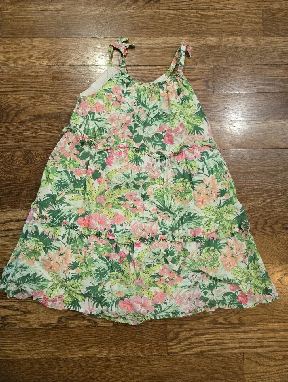 Janie and Jack Girls 2T Floral Sun Dress Bundle 2 Piece